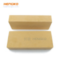 Hengko ventas directas directas rectangulares micras sintered filtro de disco de bronce placa de filtro de sinterización de metal poroso